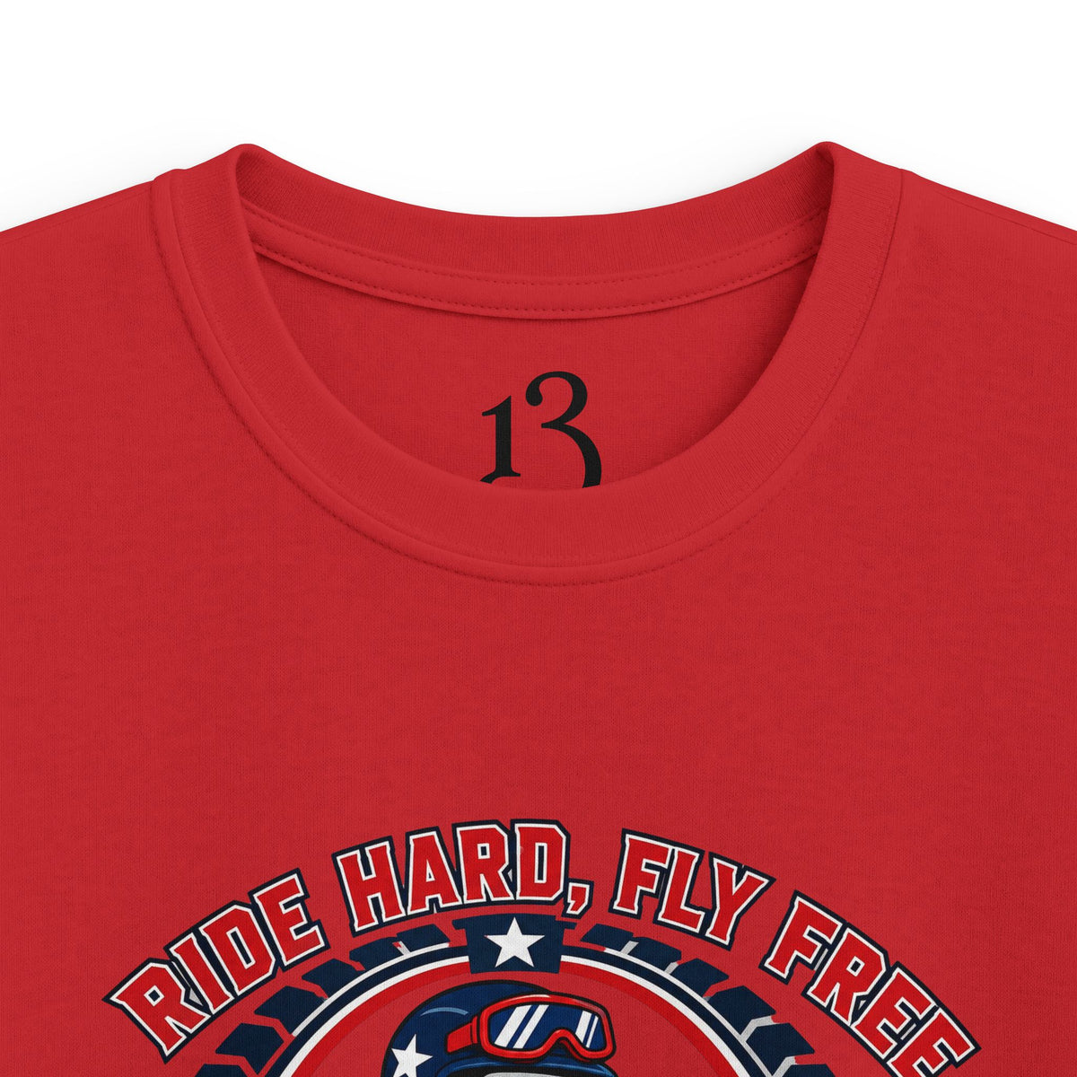 Kids Moto Tee — Born Racer, My Pride Dirt Bike Shirt