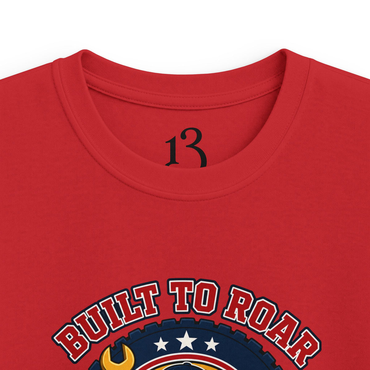 Kids Tee — "Born to Roar" USA Gator Crew Patriotic Cartoon T-Shirt
