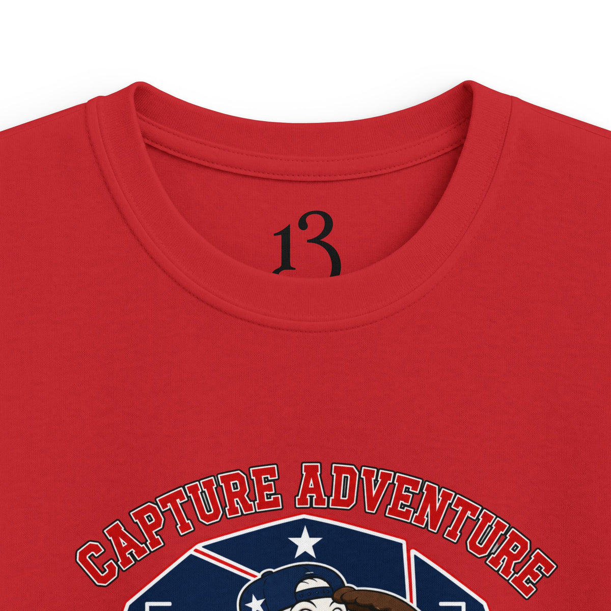 Kids Adventure Tee — "Capture Adventure, See America" Eagle Graphic