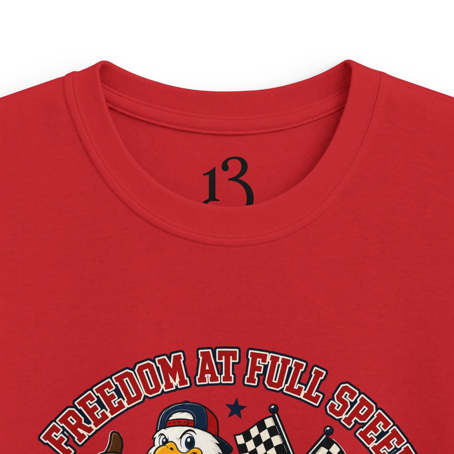 Kids T‑Shirt – 'Champion Pit Crew' Graphic Tee for Boys & Girls