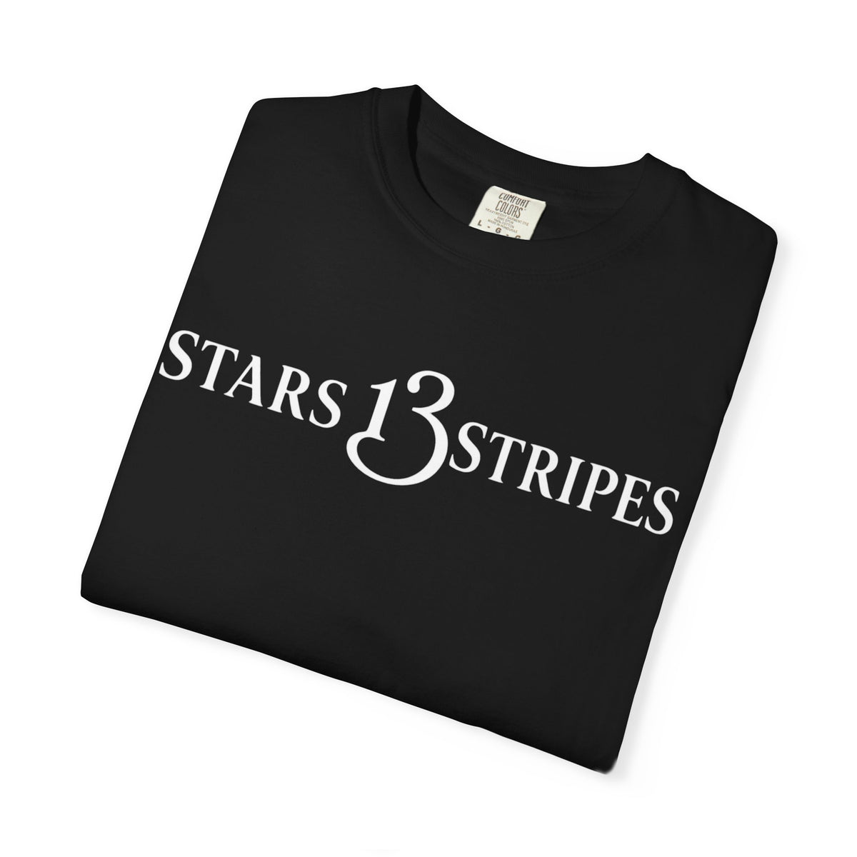 Stars13stripeS T‑Shirt — Vintage Olive Graphic Tee