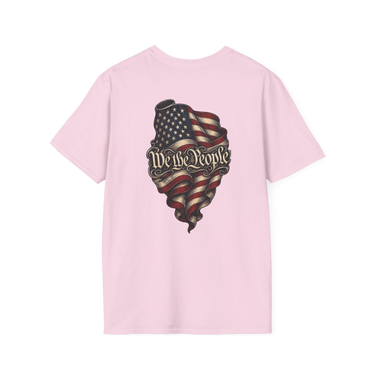 "We The People" Stars13stripeS Embossed T-Shirt