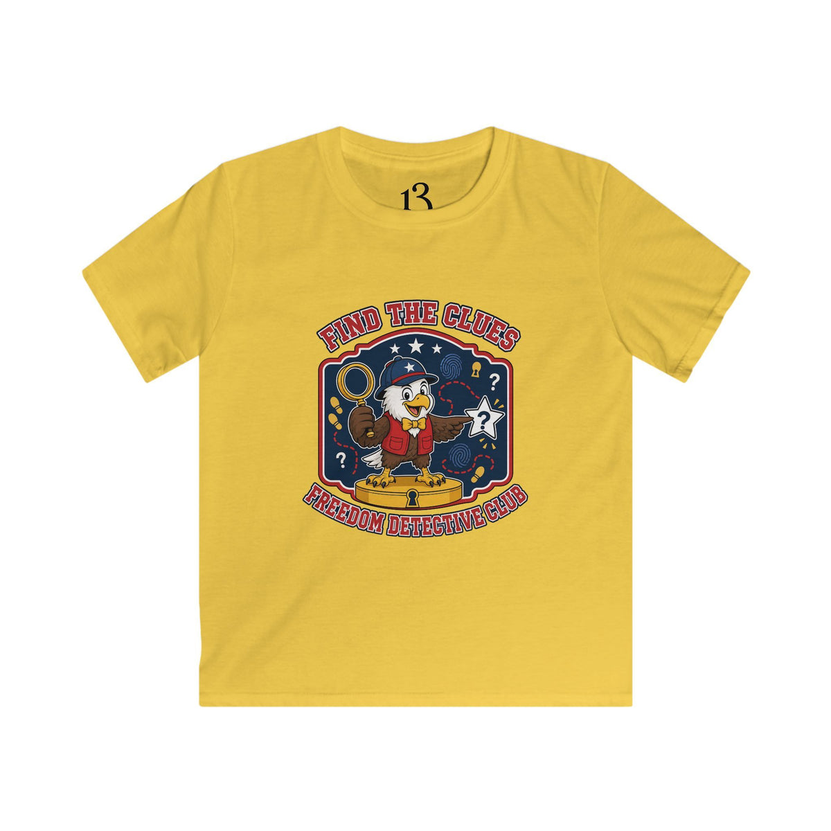 Kids Detective Adventure T‑Shirt — "Find the Clues" Mystery Game Design