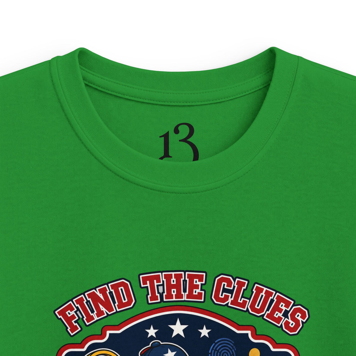 Kids Detective Adventure T‑Shirt — "Find the Clues" Mystery Game Design