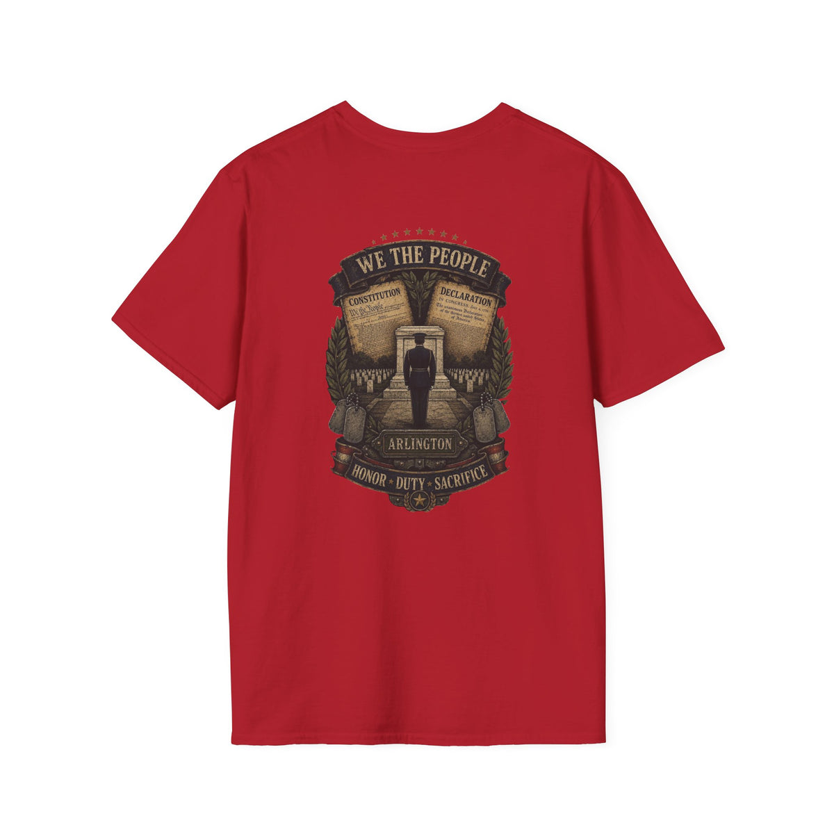 Arlington Soldier, Stars13stripeS Embossed T-Shirt