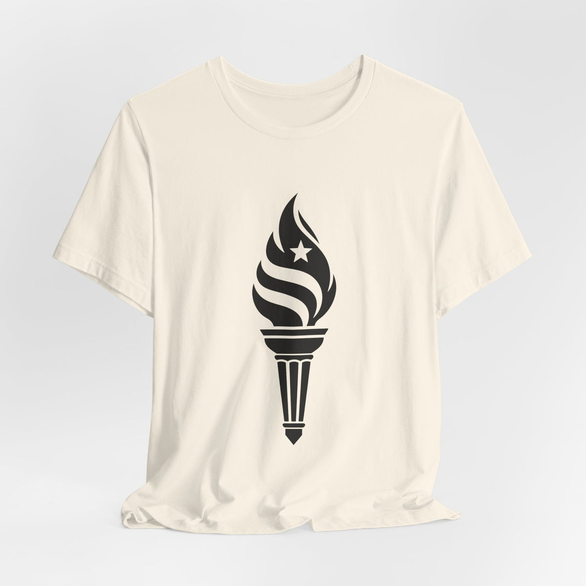 Liberty Torch T-Shirt – American Flame Graphic Tee