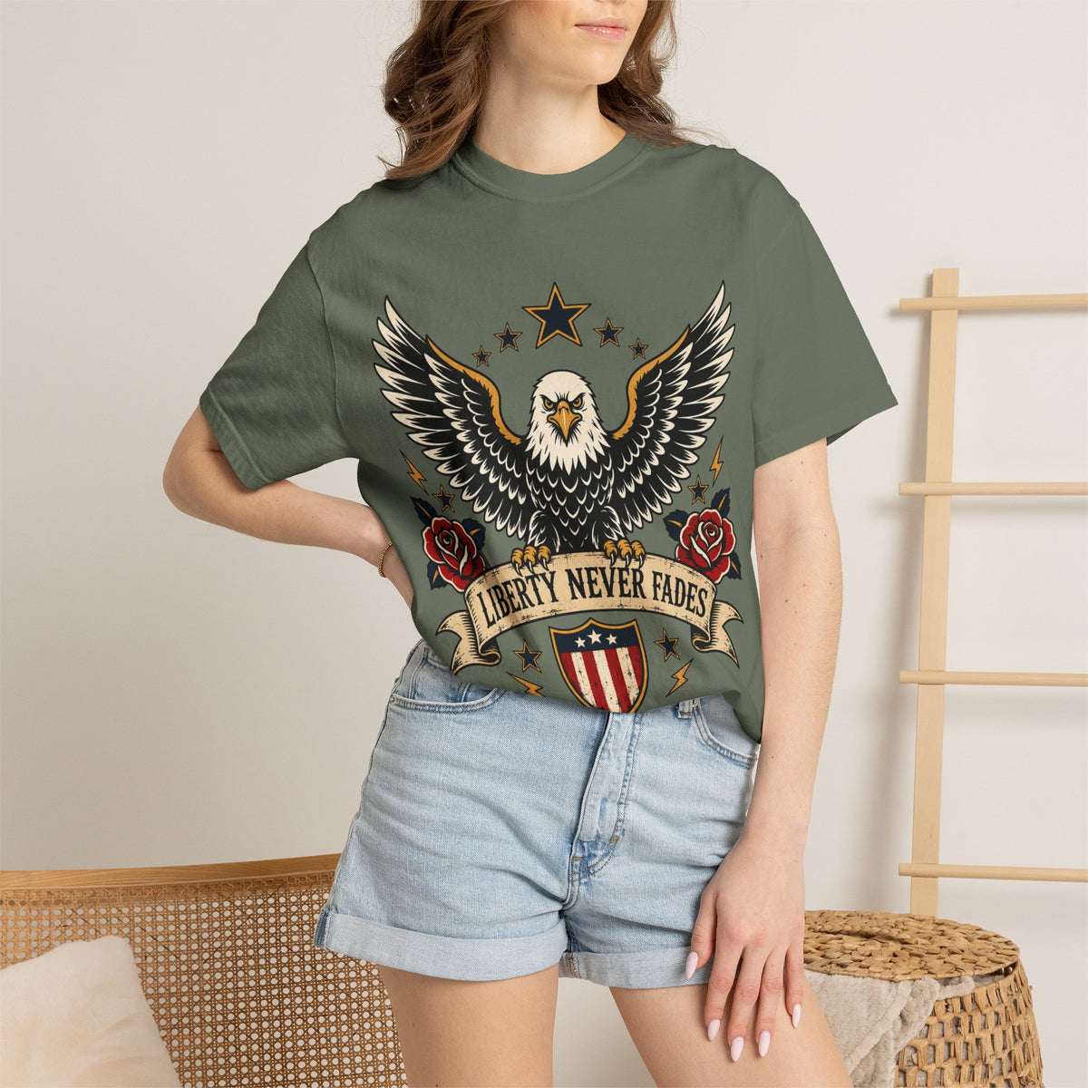 Liberty Never Fades Eagle T-Shirt