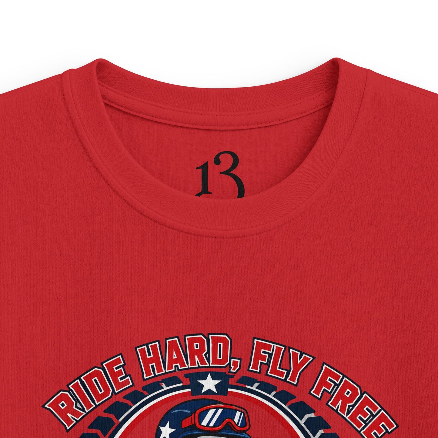 Kids Moto Tee — Born Racer, My Pride Dirt Bike Shirt