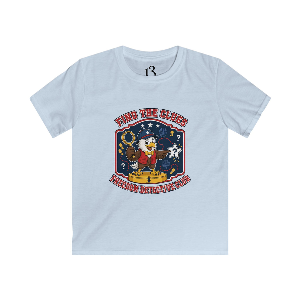 Kids Detective Adventure T‑Shirt — "Find the Clues" Mystery Game Design