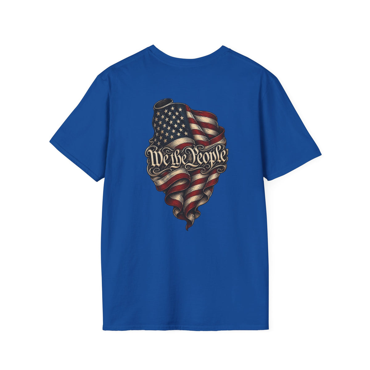 "We The People" Stars13stripeS Embossed T-Shirt