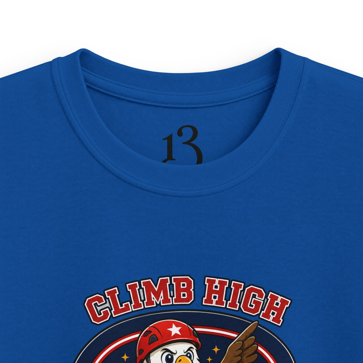 Kids T-Shirt – “Climb High, Dream Big” Adventure Graphic Tee