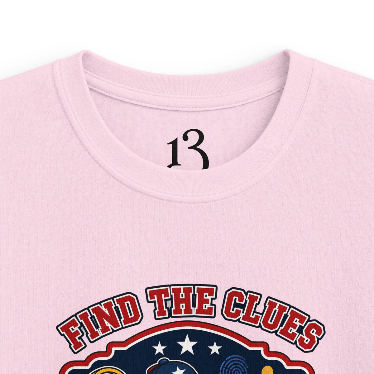 Kids Detective Adventure T‑Shirt — "Find the Clues" Mystery Game Design