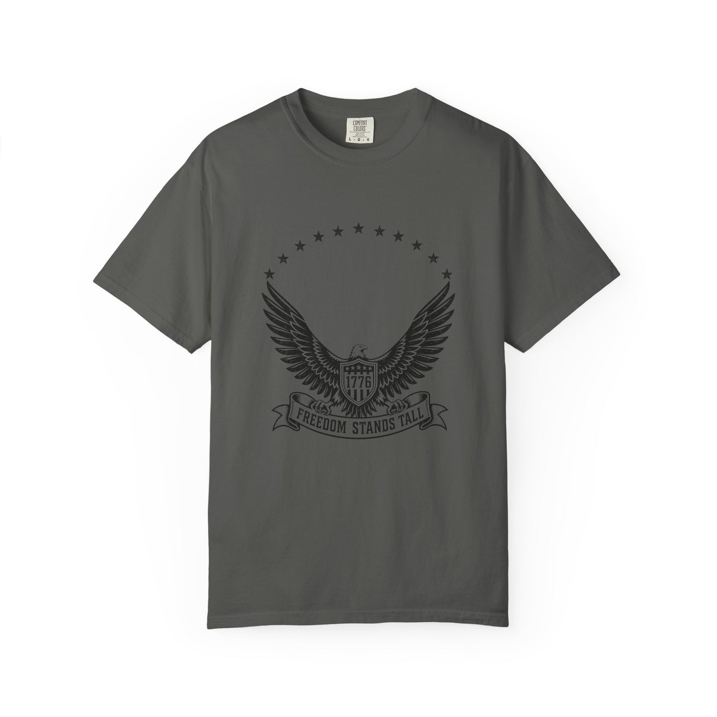 Freedom Stands Tall Eagle T-Shirt — 1776 Patriotic Tee