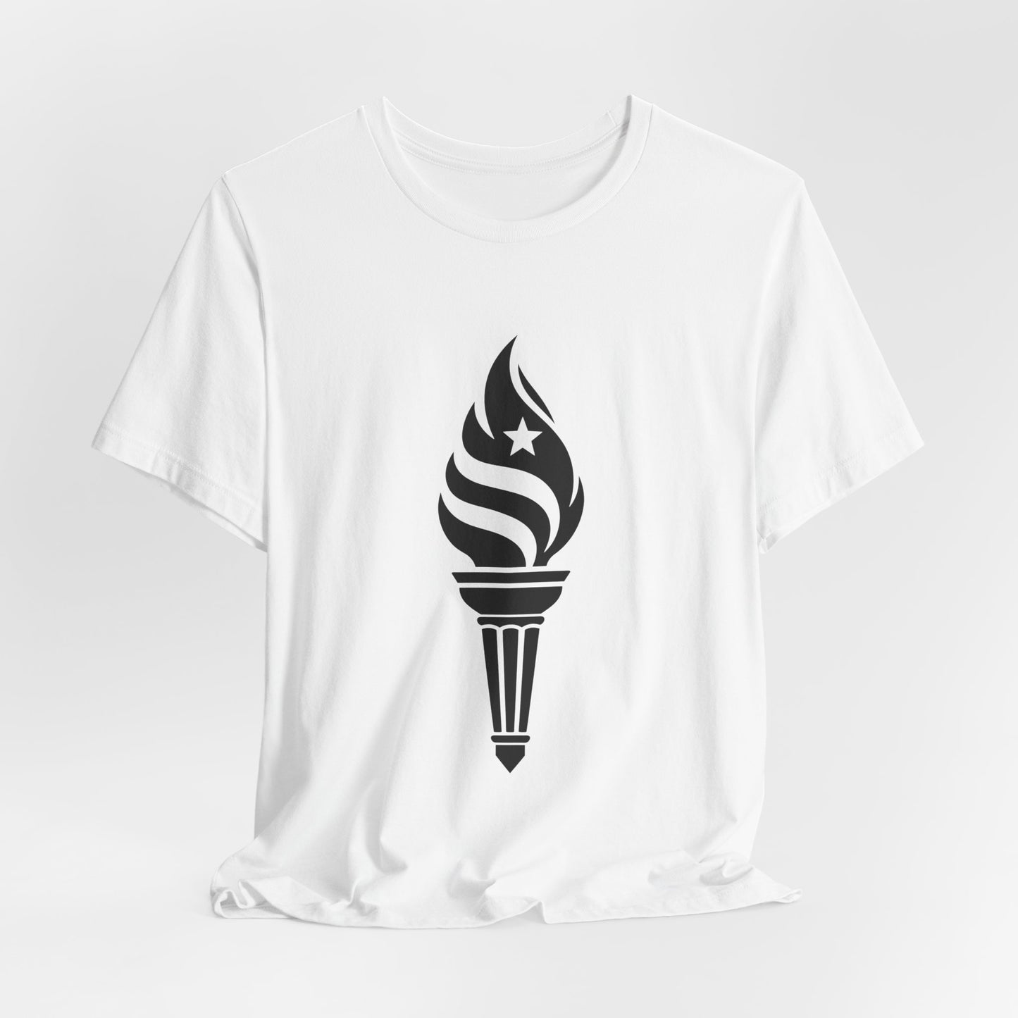 Liberty Torch T-Shirt – American Flame Graphic Tee