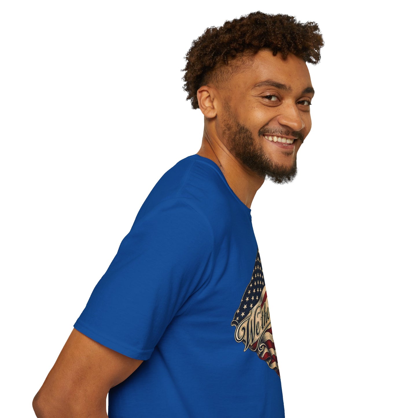 We the People Flag T-Shirt — Vintage American Patriotic Tee