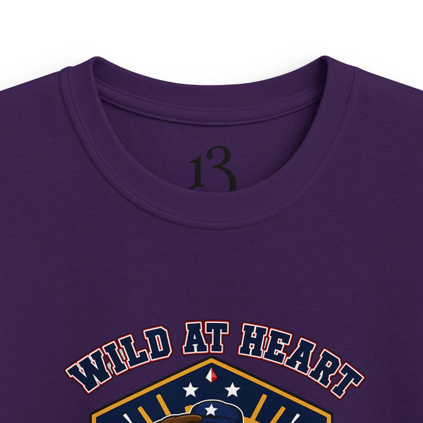 Kids Tee — "Wild at Heart, Ready to Be Free" Adventure Bear Graphic