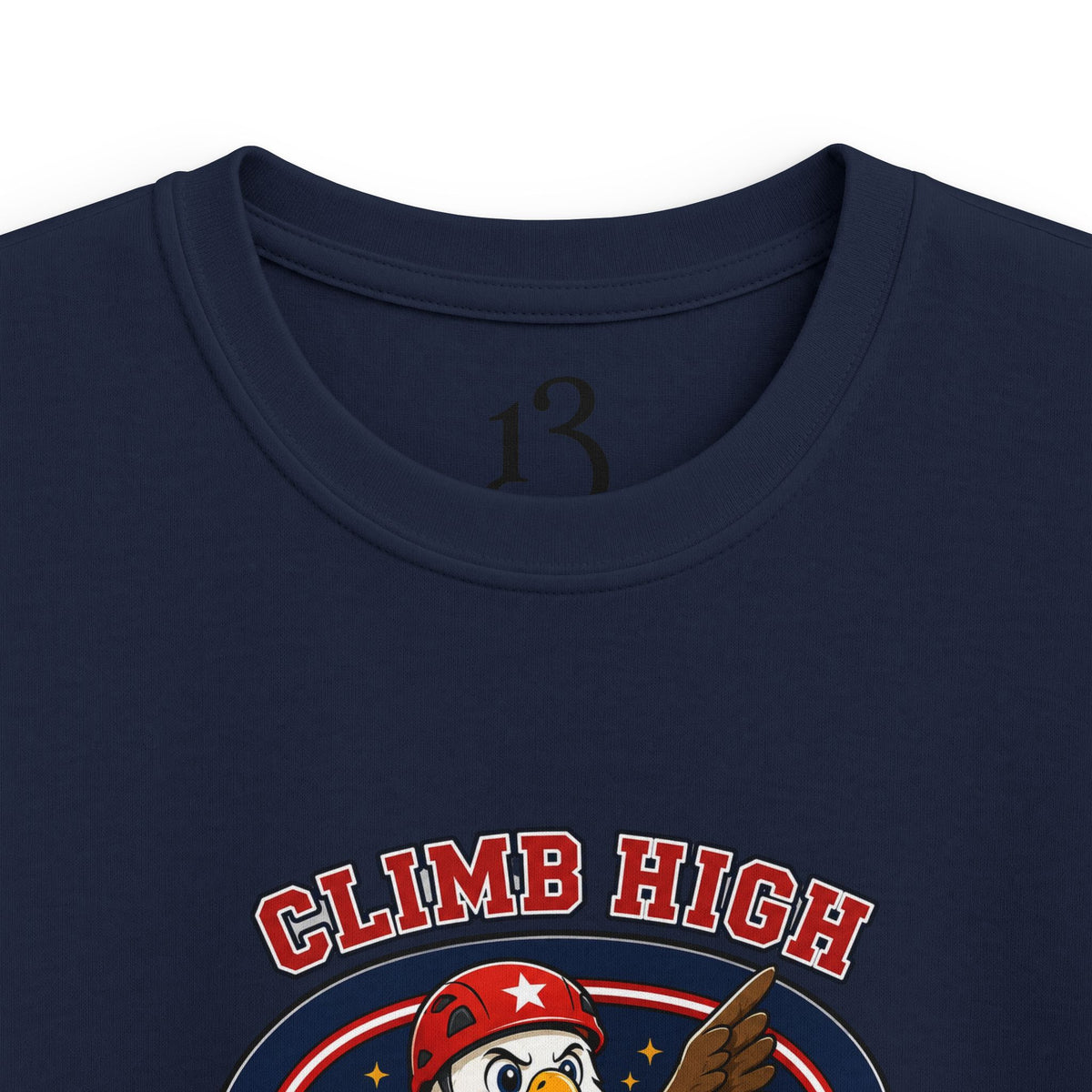 Kids T-Shirt – “Climb High, Dream Big” Adventure Graphic Tee