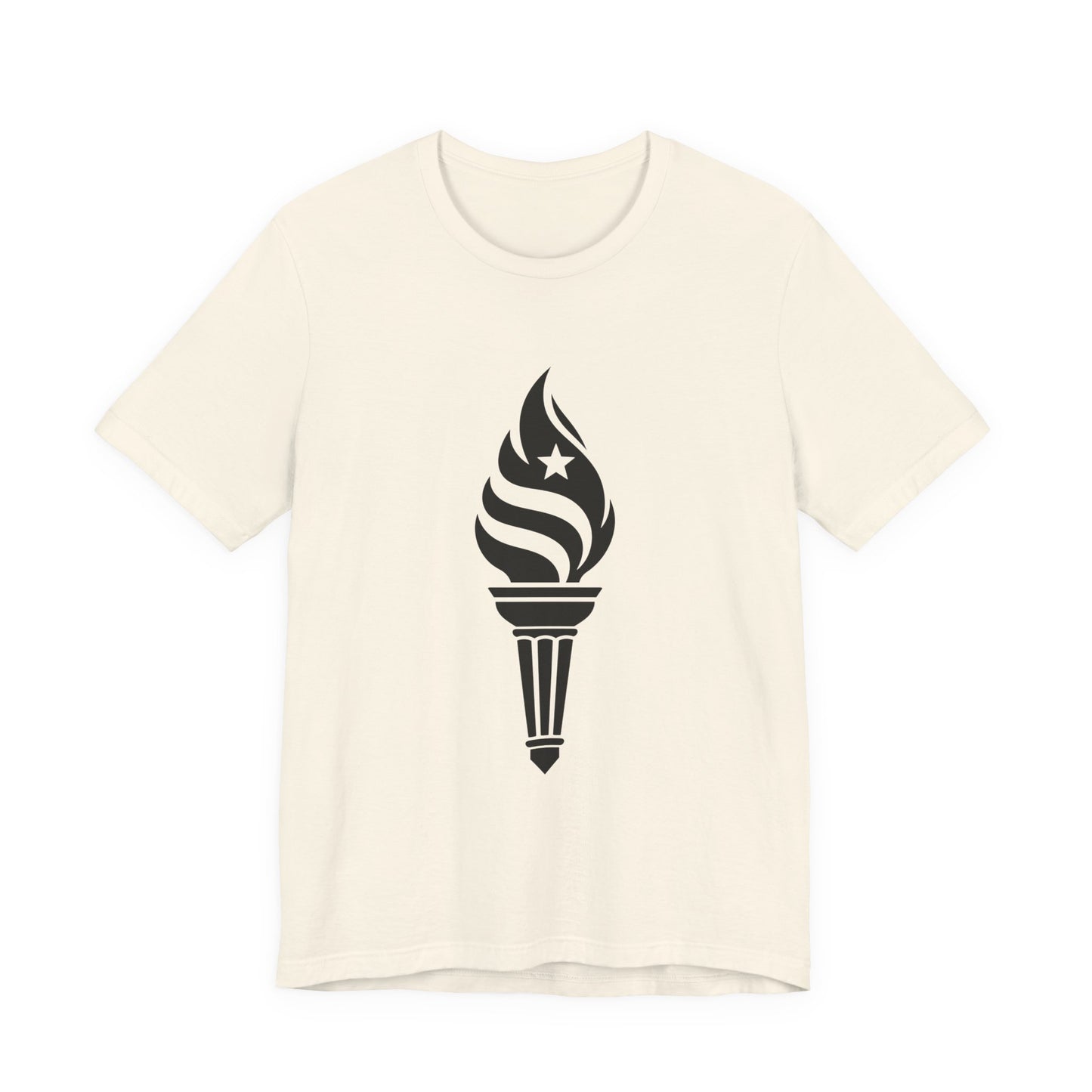 Liberty Torch T-Shirt – American Flame Graphic Tee