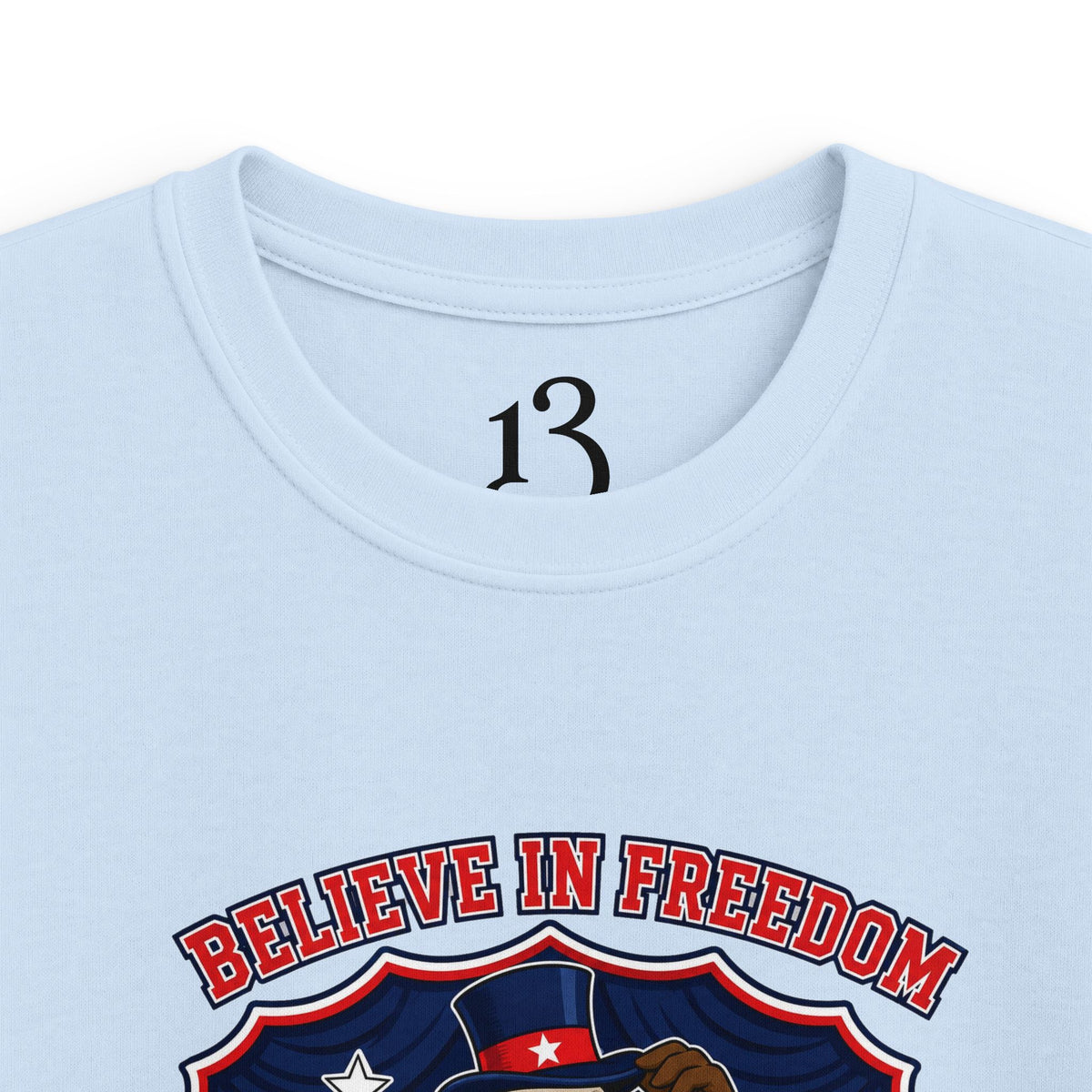 Kids Tee — "Believe in Magic" Eagle Magician Graphic