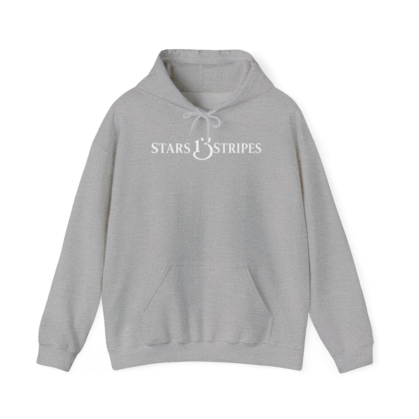 Classic White Hoodie — Blank Canvas Unisex Hooded Sweatshirt