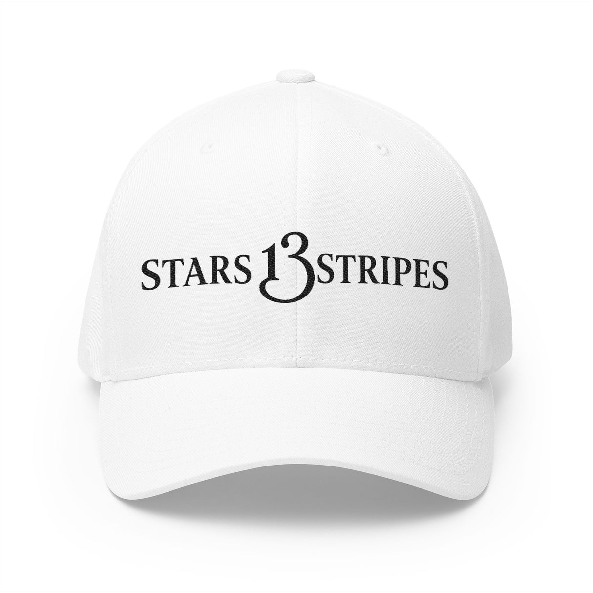 Stars13stripeS Closed-Back Structured Cap (Embroidery)