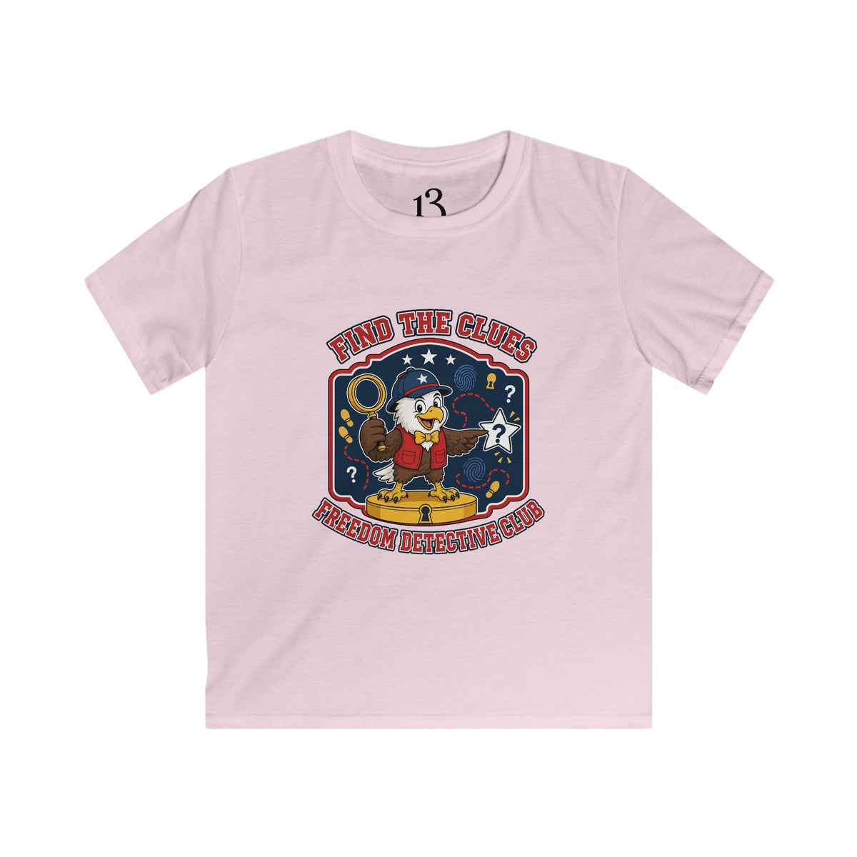 Kids Detective Adventure T‑Shirt — "Find the Clues" Mystery Game Design