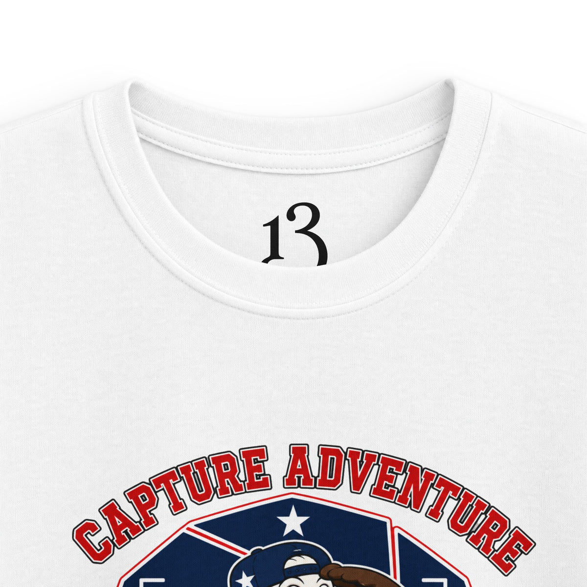 Kids Adventure Tee — "Capture Adventure, See America" Eagle Graphic