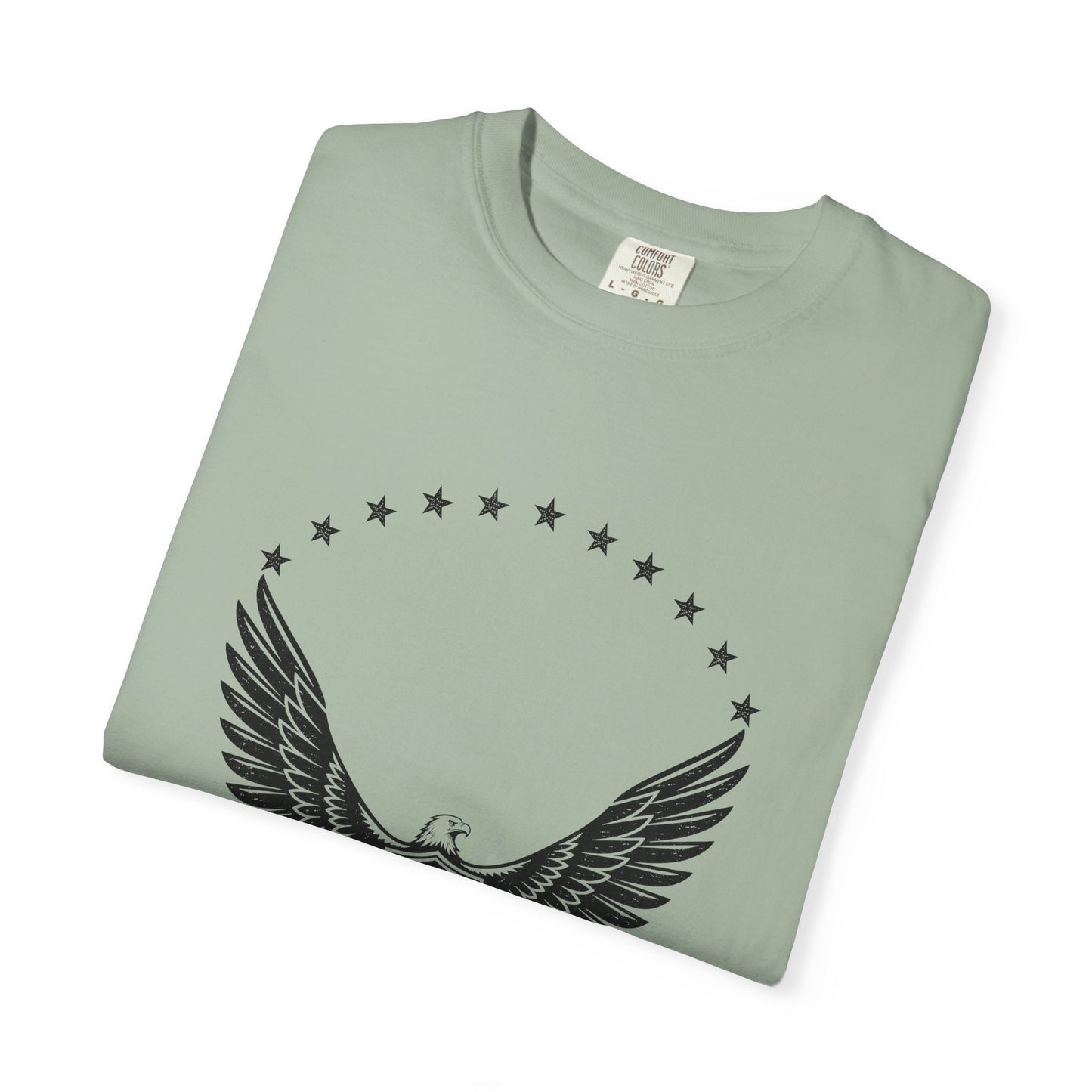 Freedom Stands Tall Eagle T-Shirt — 1776 Patriotic Tee