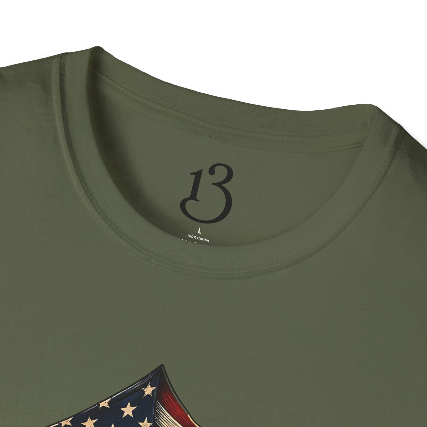 We the People Flag T-Shirt — Vintage American Patriotic Tee