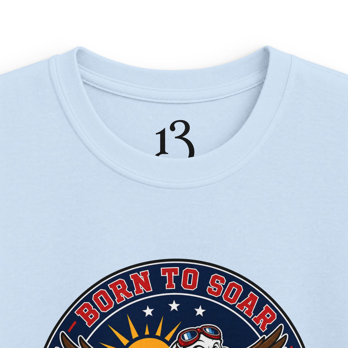 Kids Tee - "Born to Soar Built for Adventure" Eagle Graphic