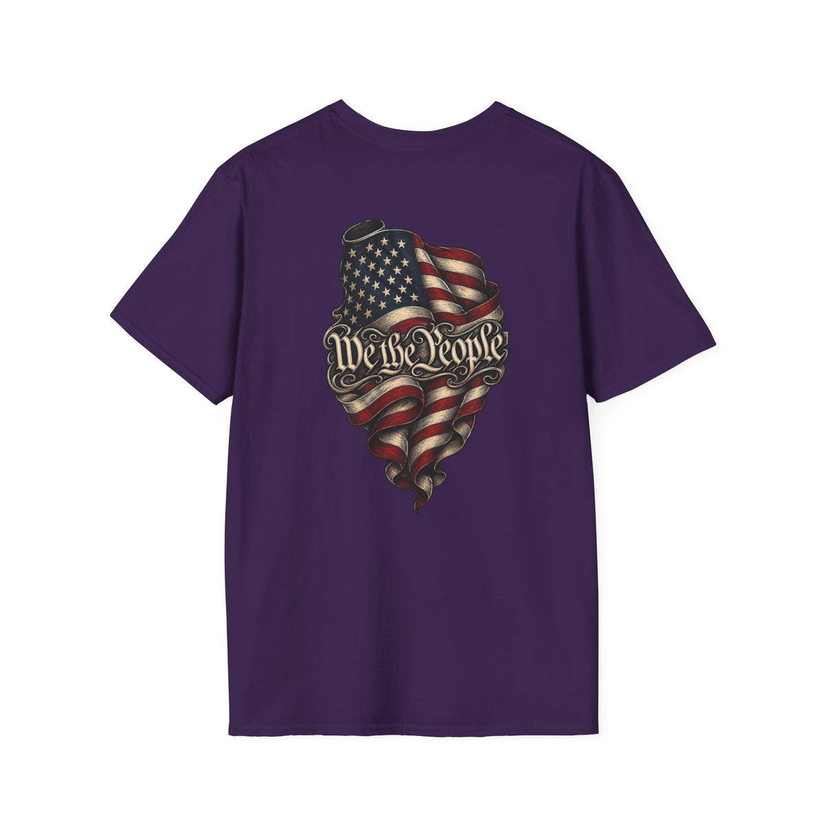 "We The People" Stars13stripeS Embossed T-Shirt