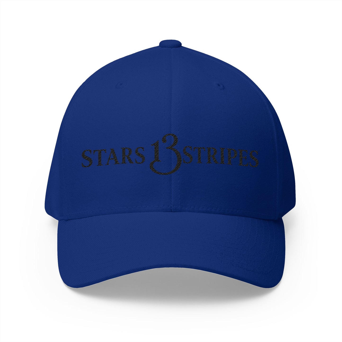 Stars13stripeS Closed-Back Structured Cap (Embroidery)