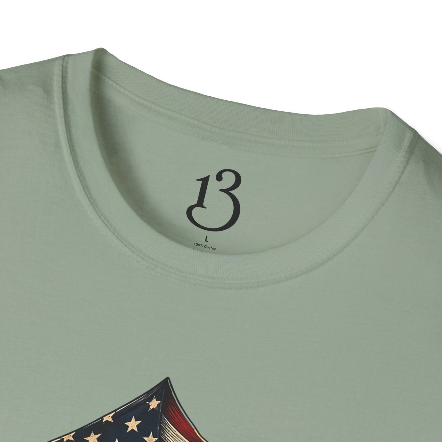 We the People Flag T-Shirt — Vintage American Patriotic Tee