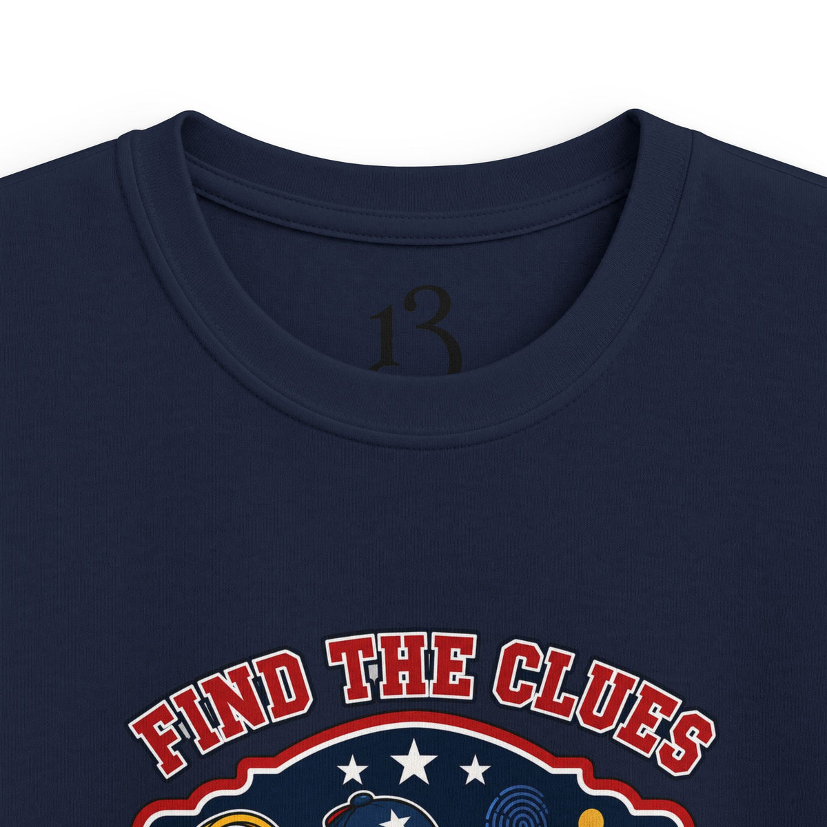 Kids Detective Adventure T‑Shirt — "Find the Clues" Mystery Game Design