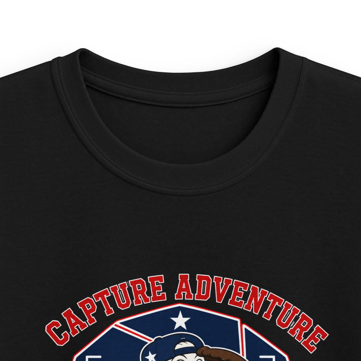 Kids Adventure Tee — "Capture Adventure, See America" Eagle Graphic