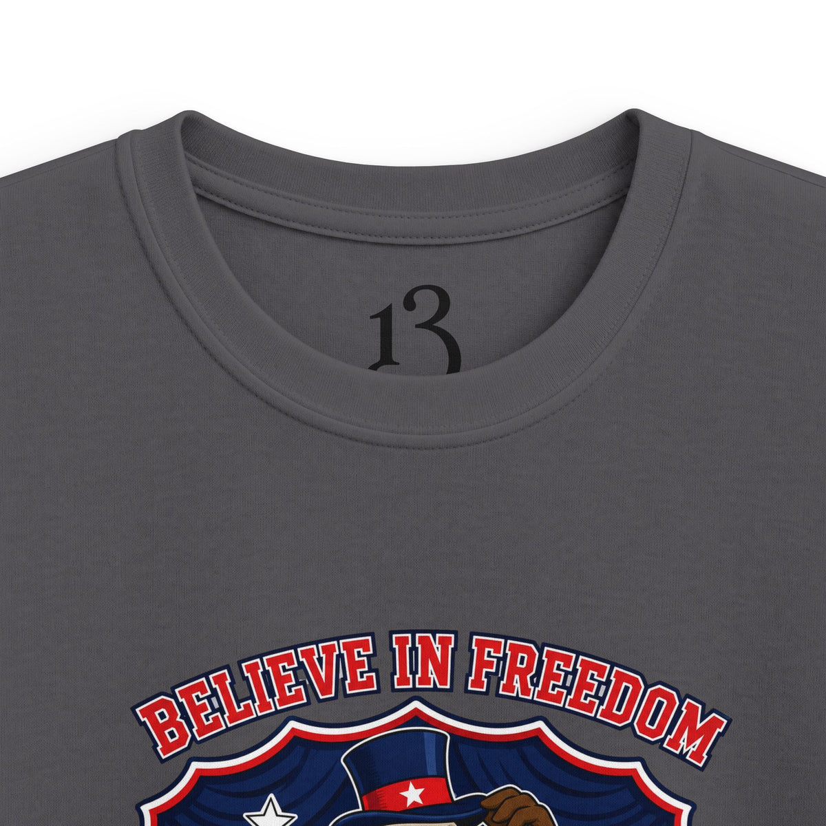Kids Tee — "Believe in Magic" Eagle Magician Graphic