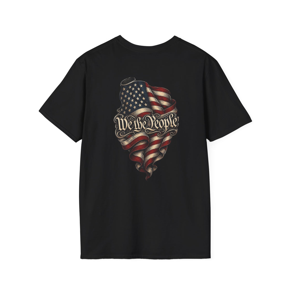 "We The People" Stars13stripeS Embossed T-Shirt