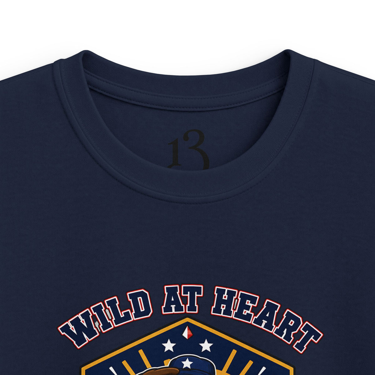 Kids Tee — "Wild at Heart, Ready to Be Free" Adventure Bear Graphic