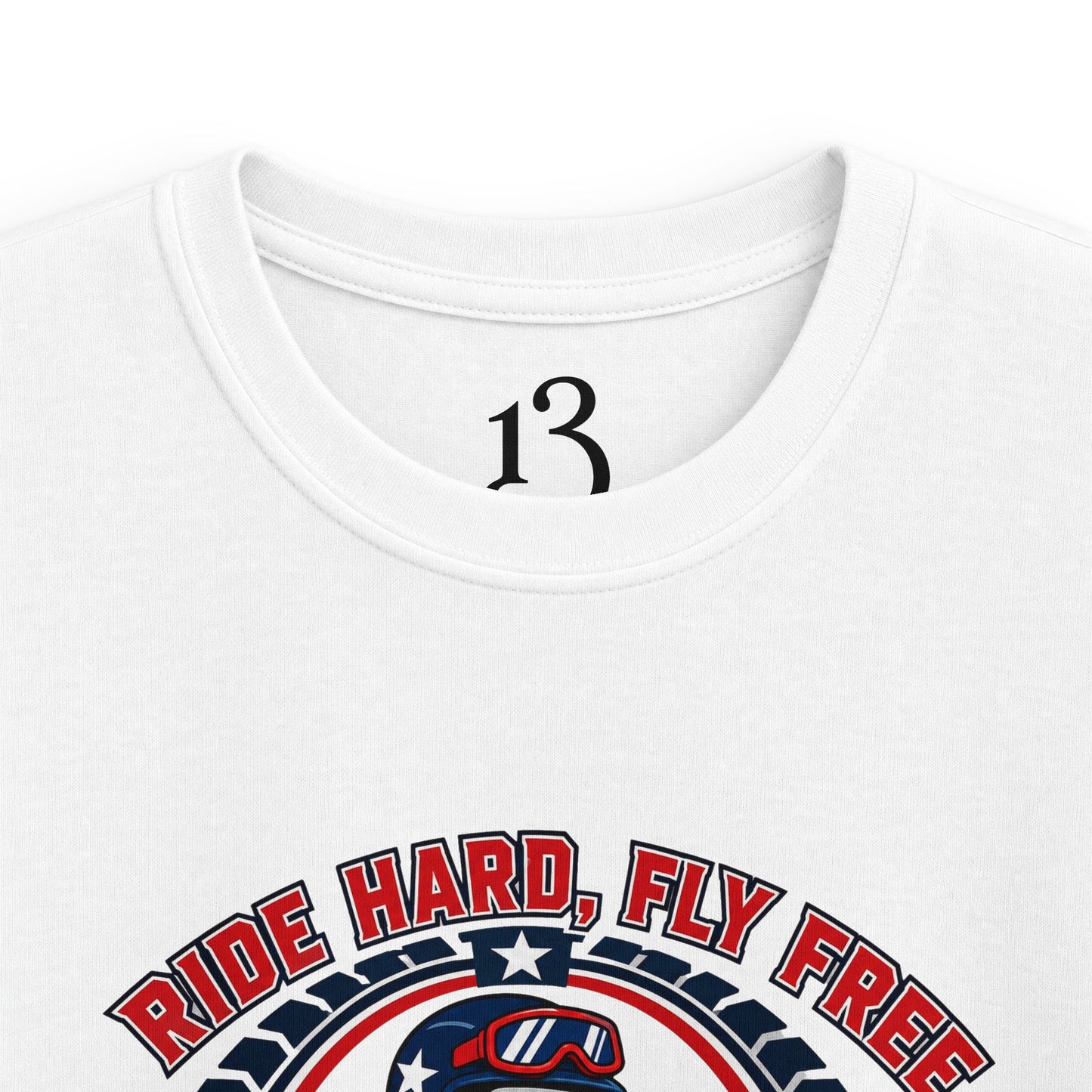 Kids Moto Tee — Born Racer, My Pride Dirt Bike Shirt