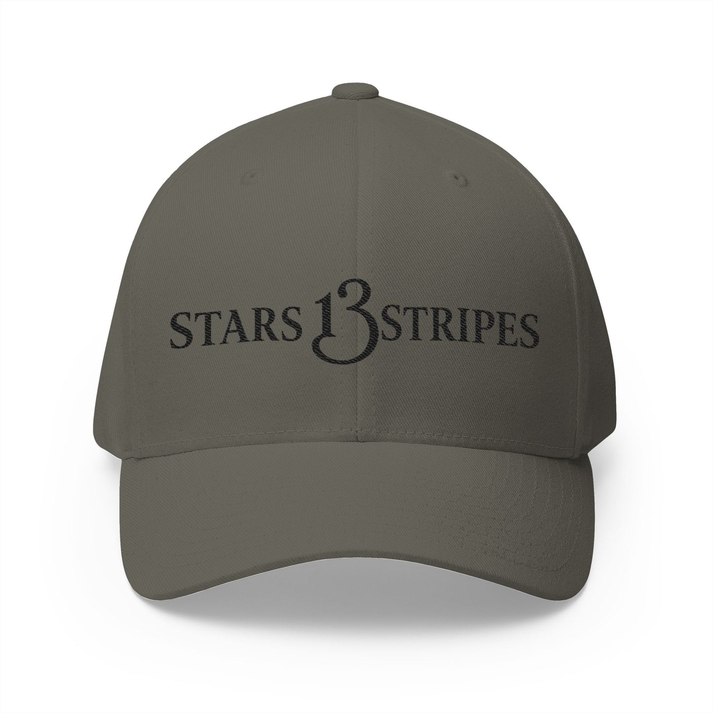 Stars13stripeS Closed-Back Structured Cap (Embroidery)