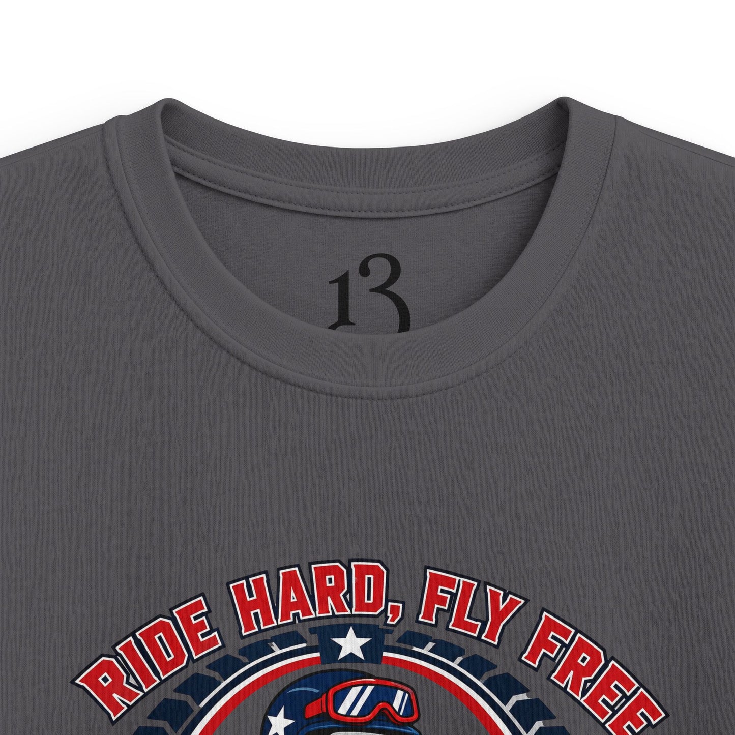 Kids Moto Tee — Born Racer, My Pride Dirt Bike Shirt