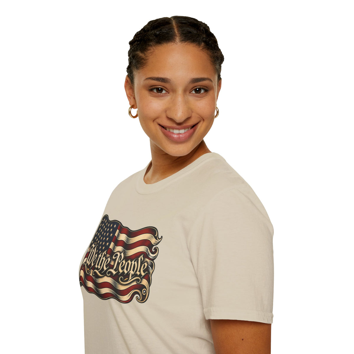 We the People American Flag T‑Shirt