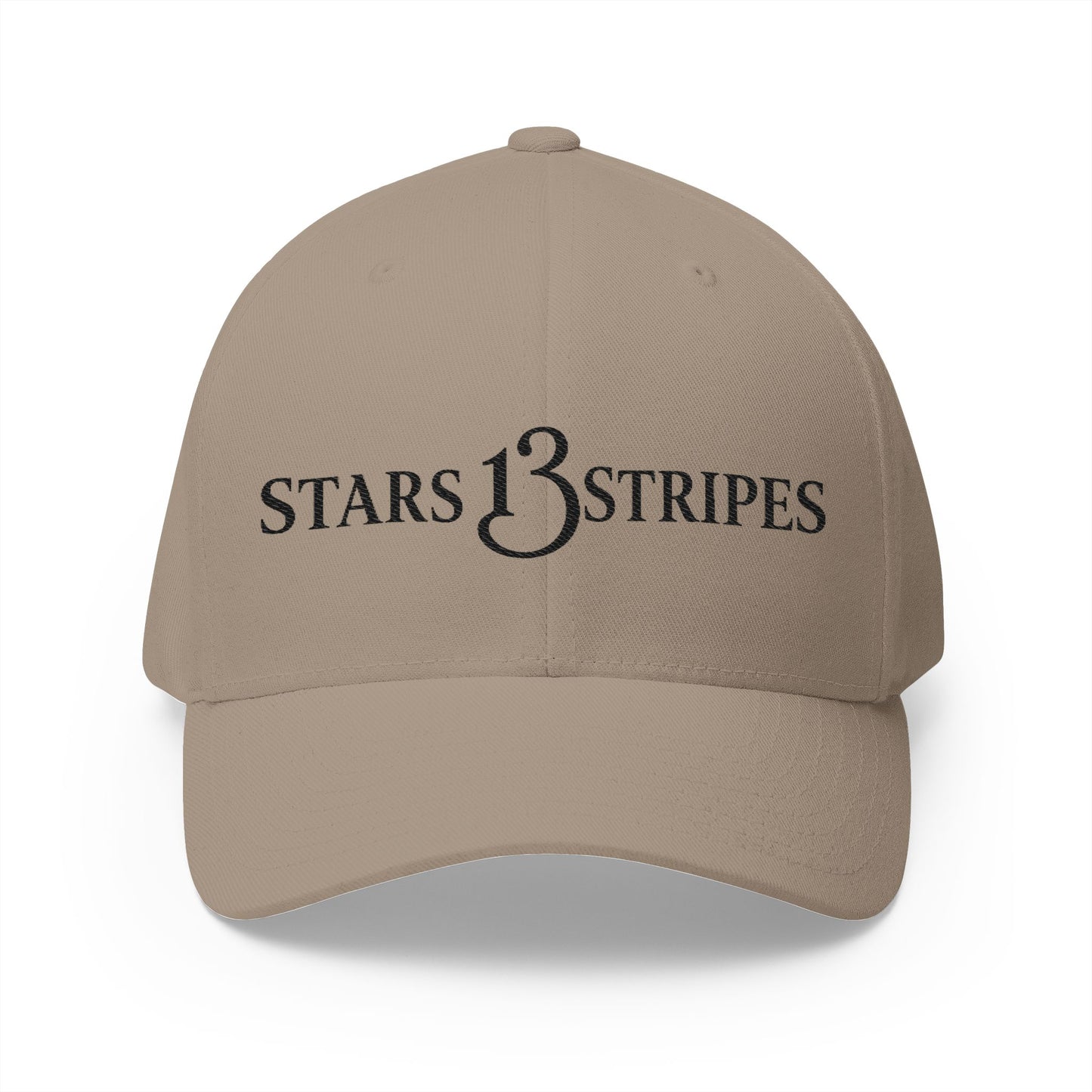 Stars13stripeS Closed-Back Structured Cap (Embroidery)