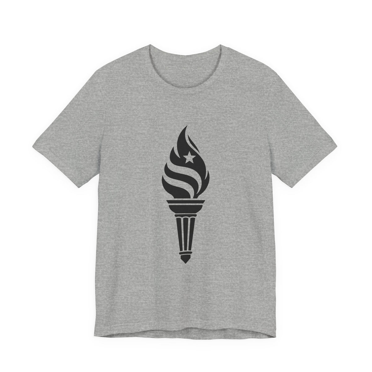Liberty Torch T-Shirt – American Flame Graphic Tee