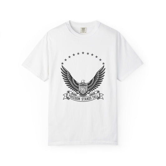 Freedom Stands Tall Eagle T-Shirt — 1776 Patriotic Tee