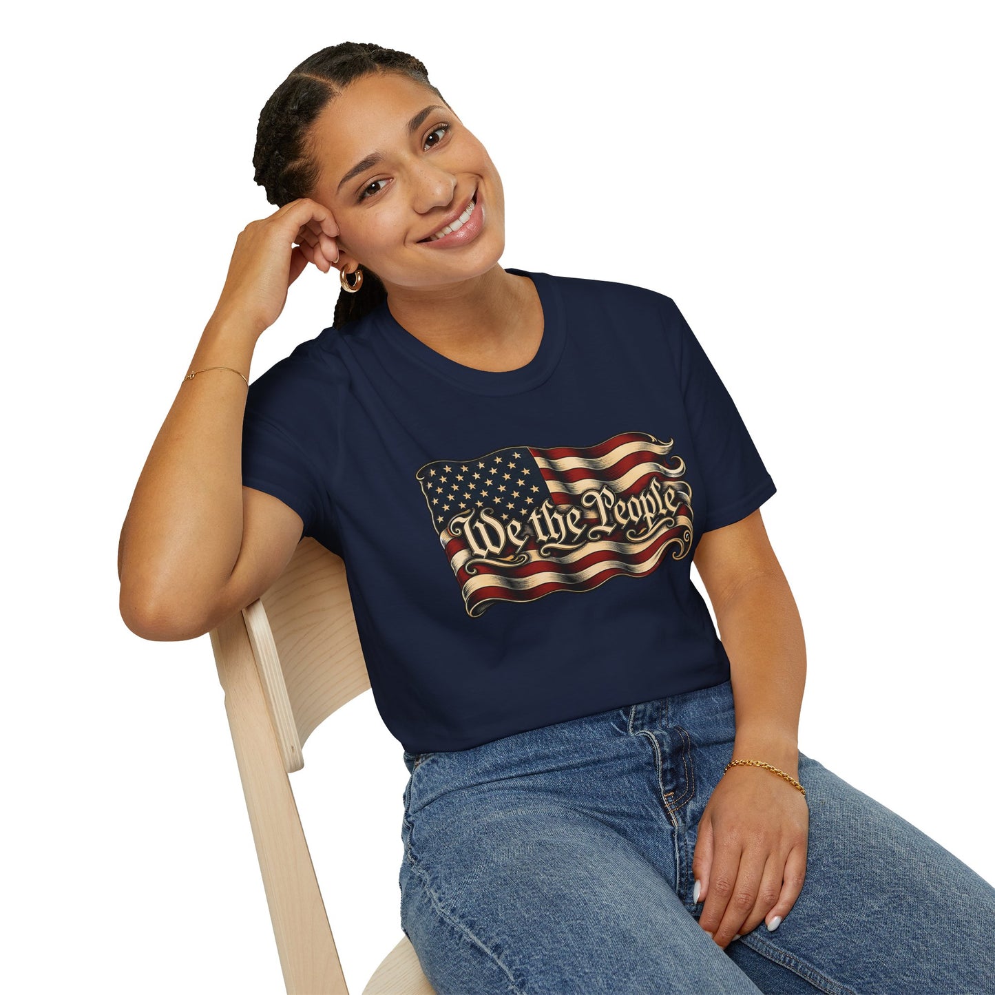 We the People American Flag T‑Shirt