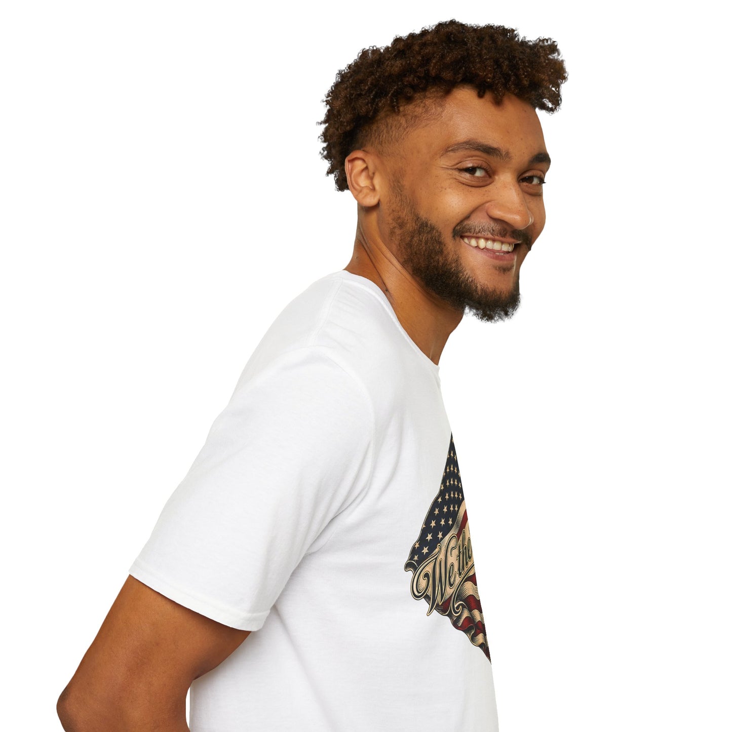 We the People Flag T-Shirt — Vintage American Patriotic Tee