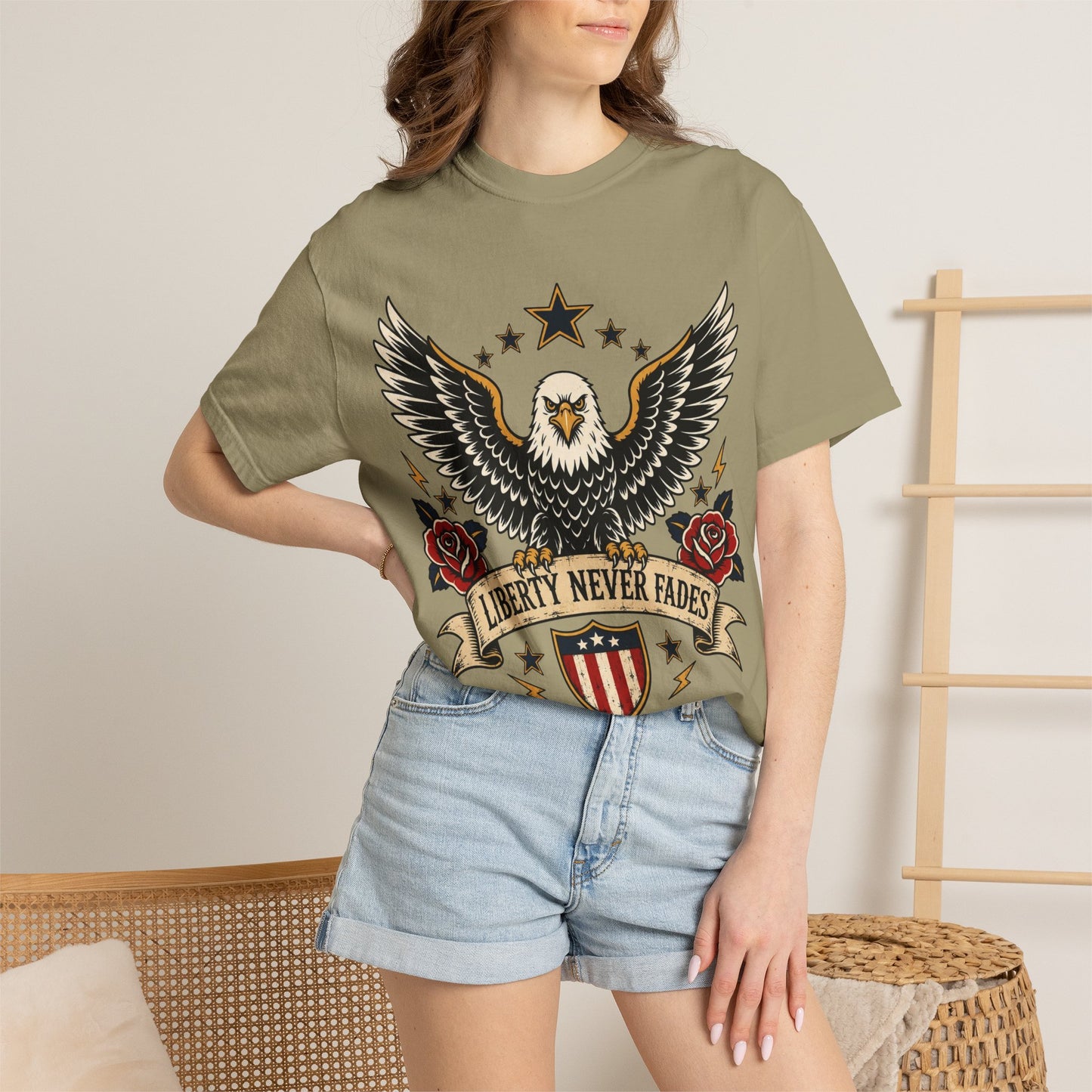 Liberty Never Fades Eagle T-Shirt