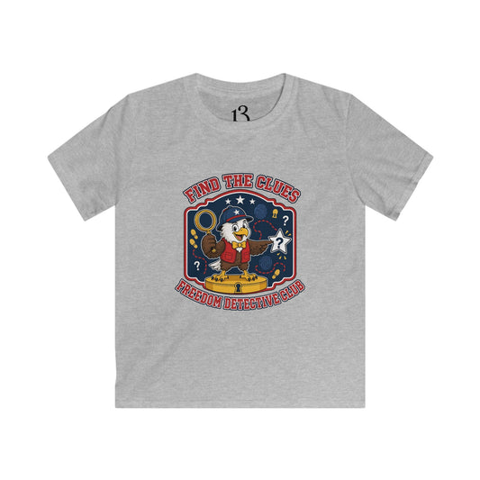 Kids Detective Adventure T‑Shirt — "Find the Clues" Mystery Game Design
