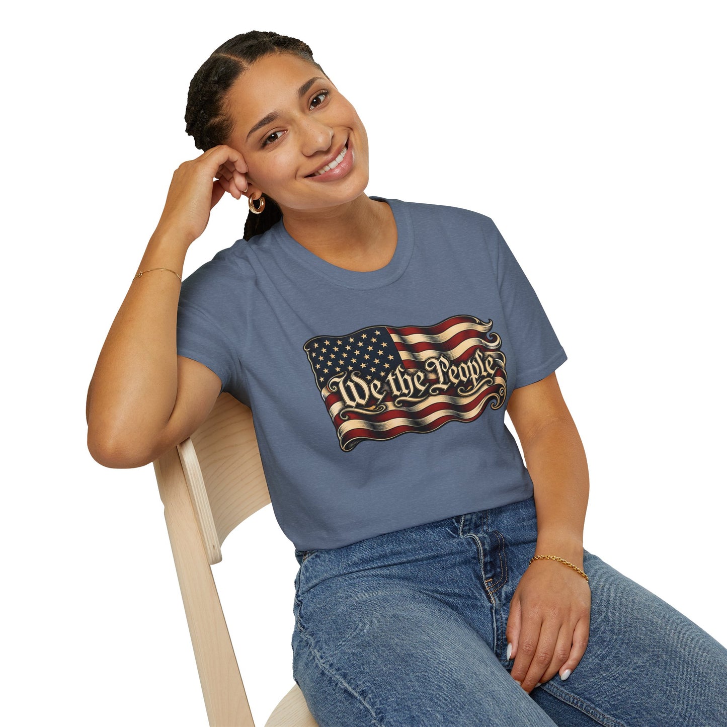 We the People American Flag T‑Shirt
